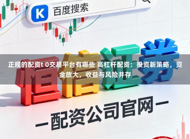 正规的配资t 0交易平台有哪些 高杠杆配资：投资新策略，资金放大，收益与风险并存